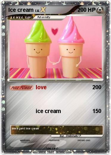 Pokemon Ice cream