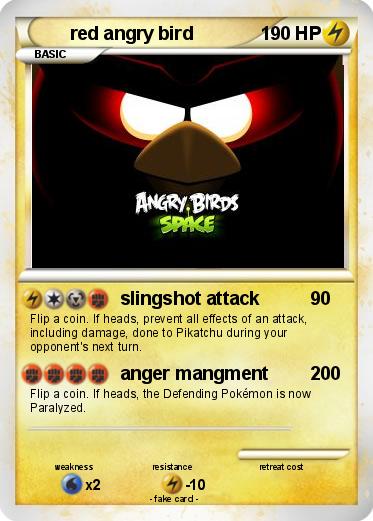 Pokemon red angry bird