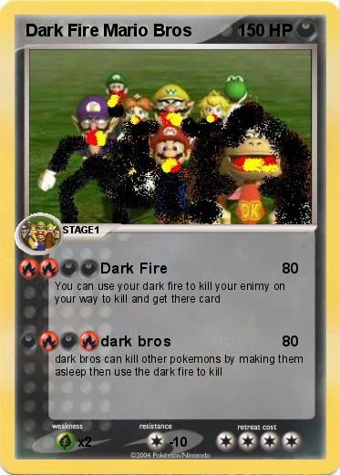 Pokemon Dark Fire Mario Bros
