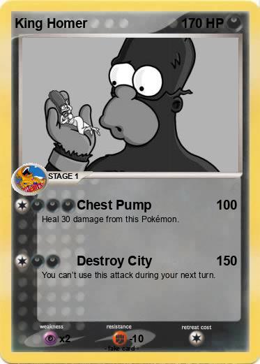 Pokemon King Homer