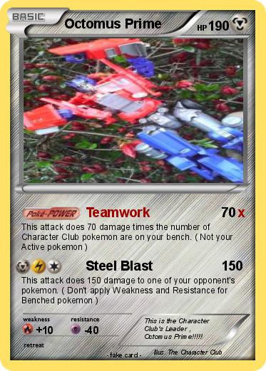 Pokemon Octomus Prime