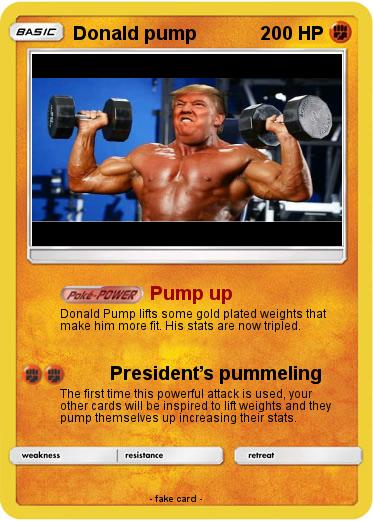 Pokemon Donald pump
