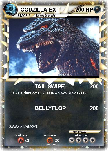 Pokemon GODZILLA EX
