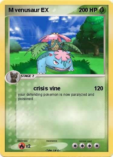 Pokemon M venusaur EX