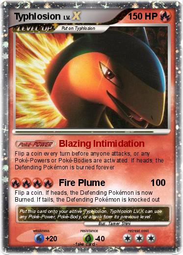 Pokemon Typhlosion
