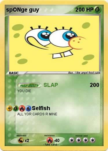 Pokemon spONge guy