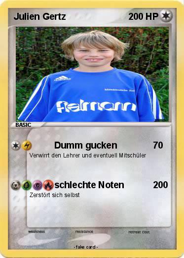 Pokemon Julien Gertz