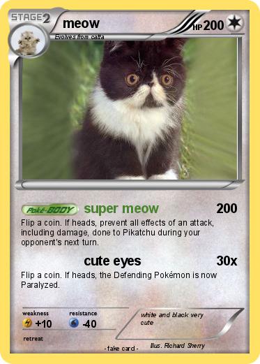 Pokemon meow