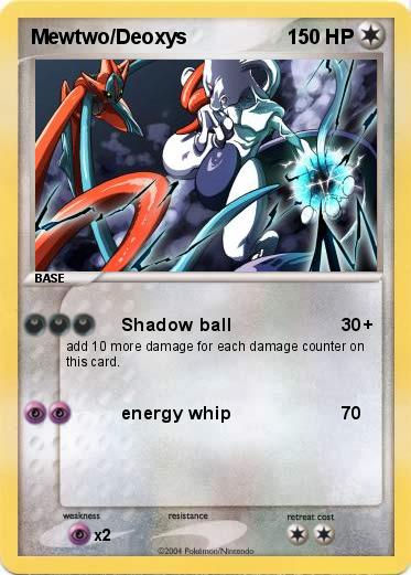 Pokemon Mewtwo/Deoxys