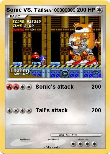 Pokemon Sonic VS. Tails