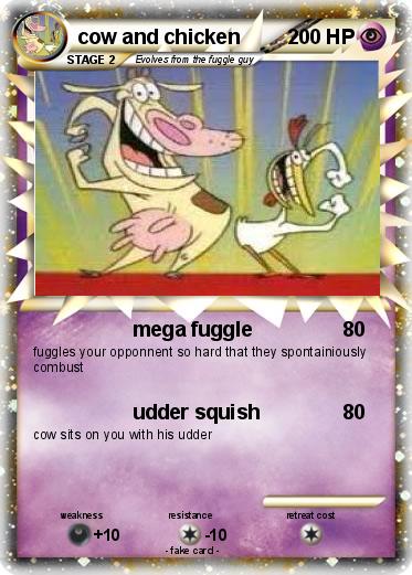 Pokemon cow and chicken