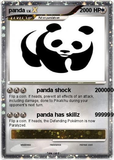Pokemon panda