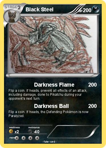 Pokemon Black Steel