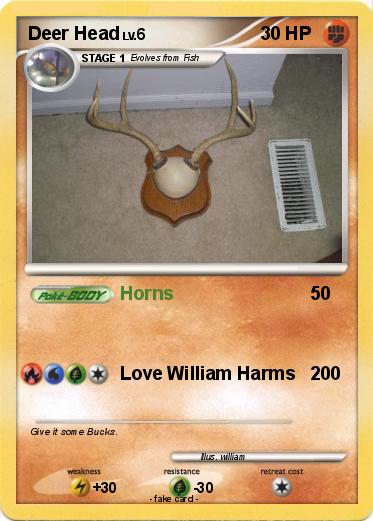 Pokemon Deer Head