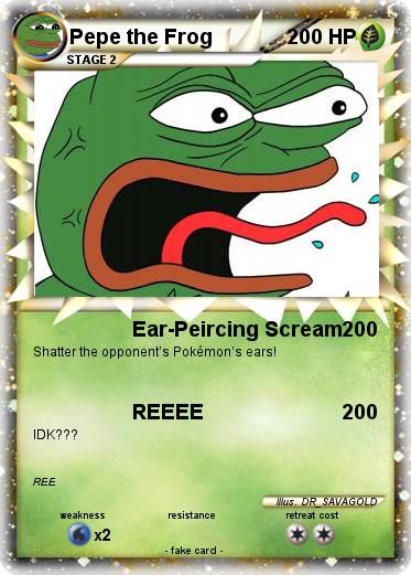 Pokemon Pepe the Frog