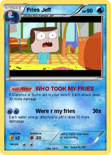 Pokemon Fries Jeff