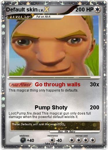 Pokemon Default skin