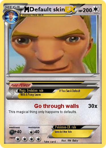 Pokemon Default skin