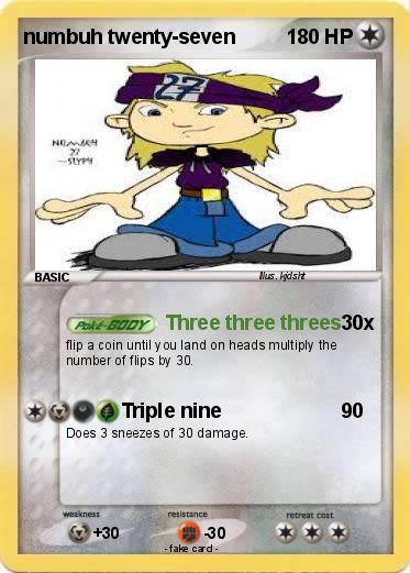 Pokemon numbuh twenty-seven