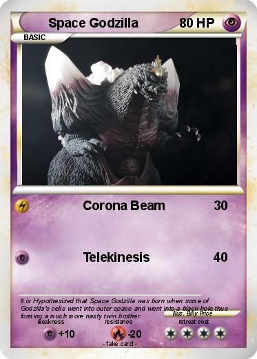 Pokemon Space Godzilla Pokemon Space Godzilla