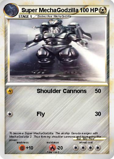 Pokemon Super MechaGodzilla