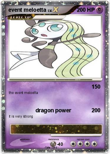 Pokemon event meloetta