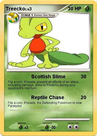 Pokemon Treecko