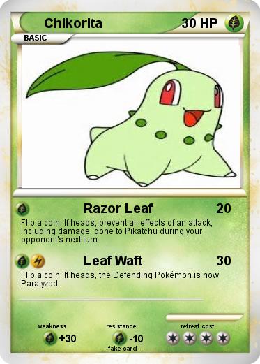 Pokemon Chikorita