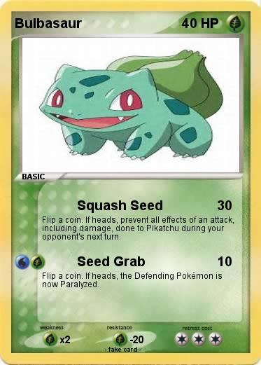 Pokemon Bulbasaur