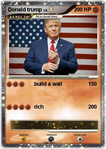 Pokemon Donald trump