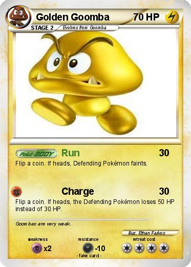 Pokemon Golden Goomba