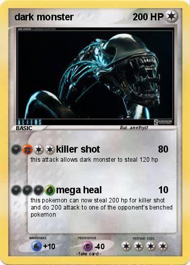 Pokemon dark monster