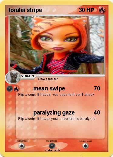 Pokemon toralei stripe