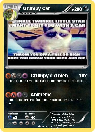 Pokemon Grumpy Cat
