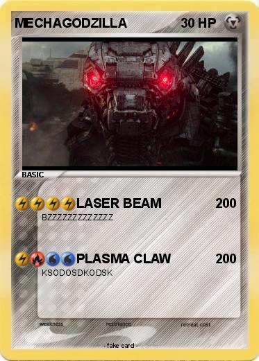 Pokemon MECHAGODZILLA