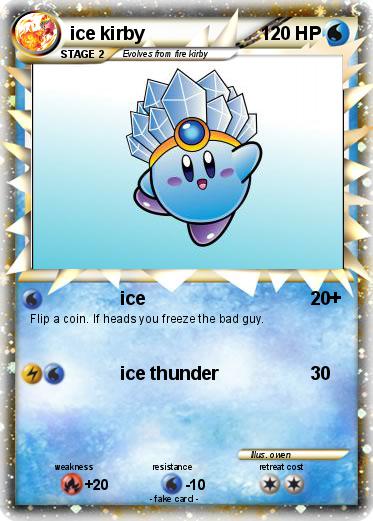 Pokemon ice kirby