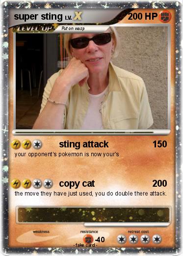 Pokemon super sting