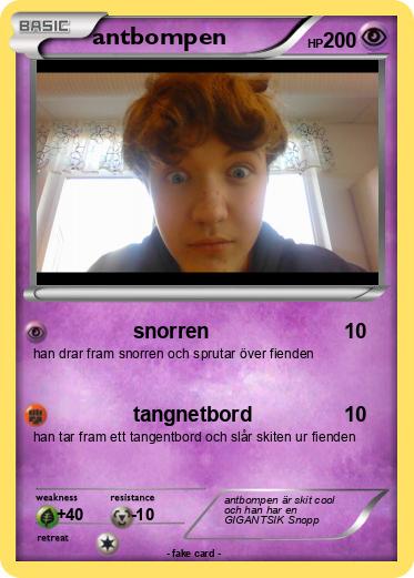 Pokemon antbompen