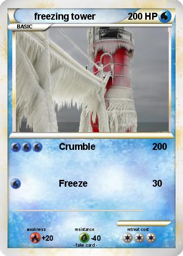 Pokemon freezing tower