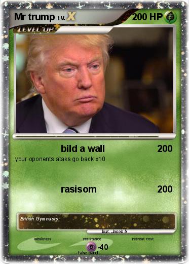 Pokemon Mr trump