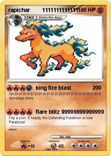Pokemon rapichar        1111111111111