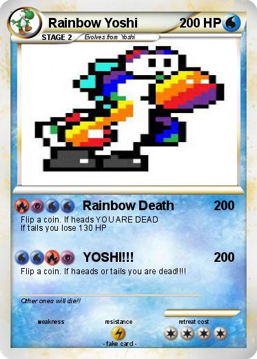 Pokemon Rainbow Yoshi