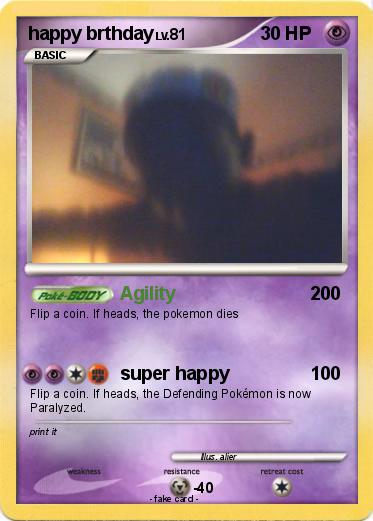 Pokemon happy brthday