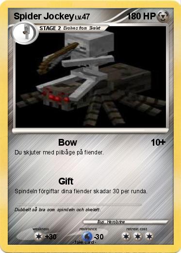 Pokemon Spider Jockey