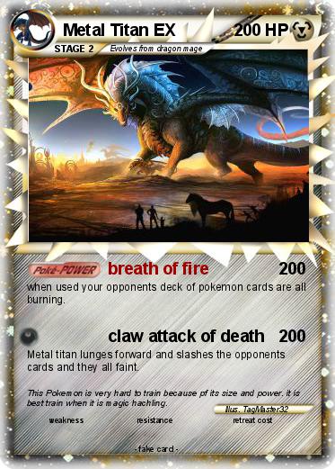 Pokemon Metal Titan EX