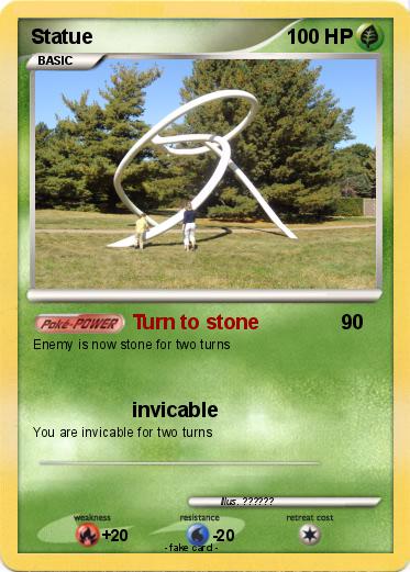 Pokemon Statue