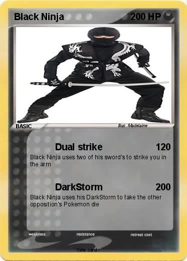 Pokemon Black Ninja