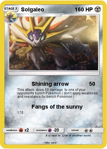 Pokemon Solgaleo