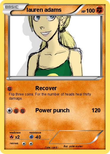 Pokemon lauren adams