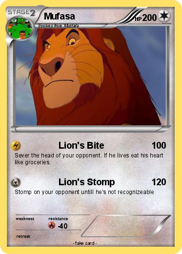 Pokemon Mufasa